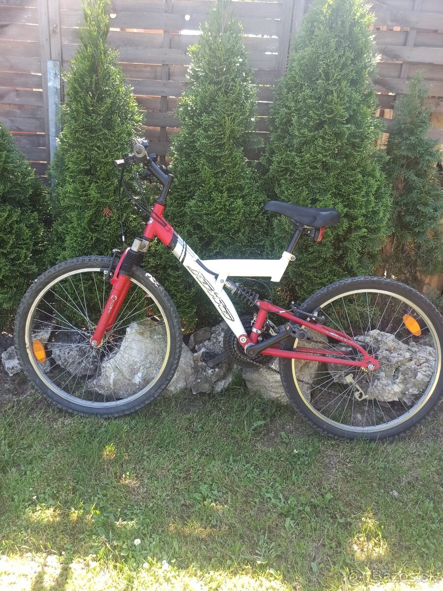 Celoodpruzeny bicykel 24