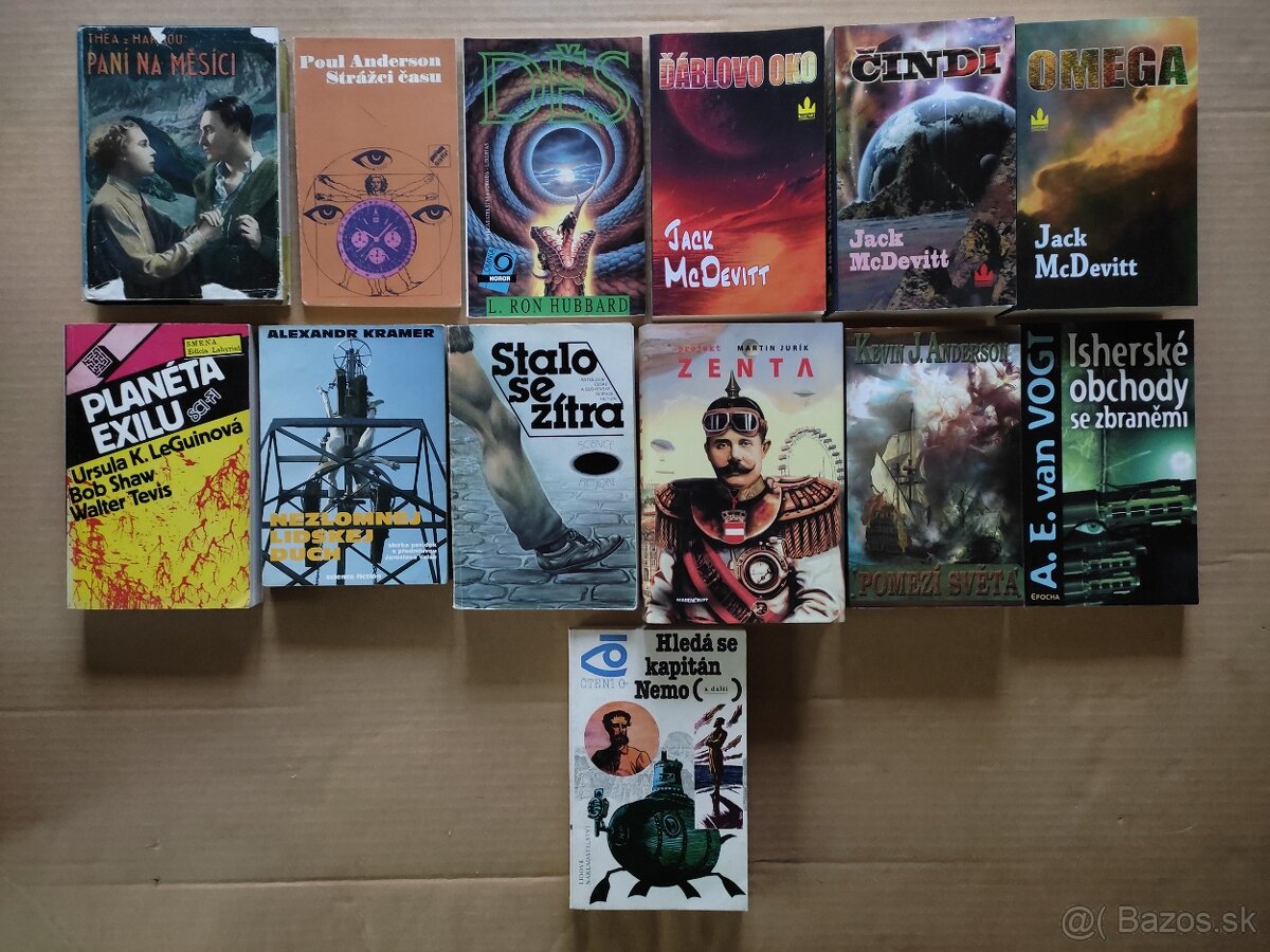 Knihy za babku 1 - sci-fi...