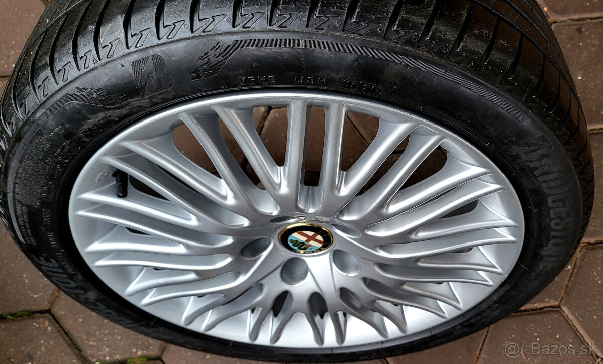 elektróny R17 5x110, orig. Alfa Romeo Giulietta, Brera, 159