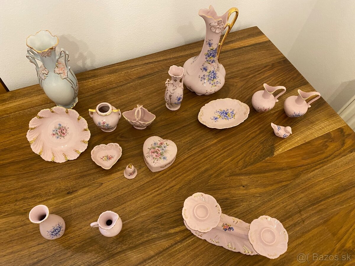 Ružový porcelán - priamo Karlove Vary