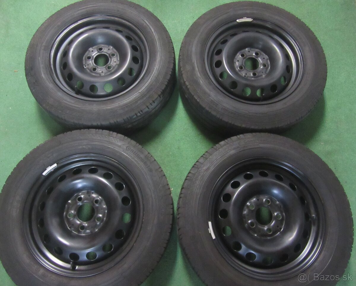 R16 letná sada VITO rozteč 5x112 205/65R16C CONTINENTAL