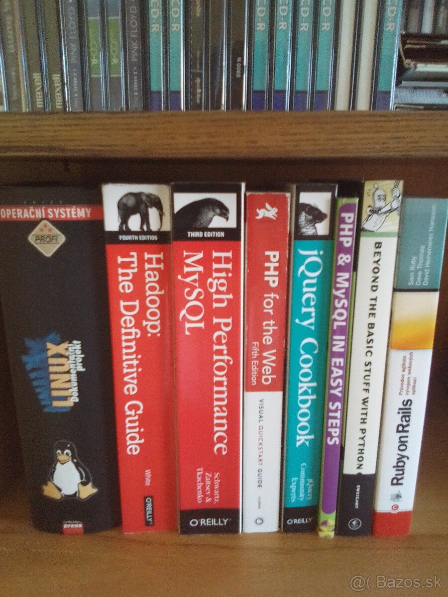 IT Knihy časť 1 - Linux, PHP, Mysql, Python, Ruby, Hadoop