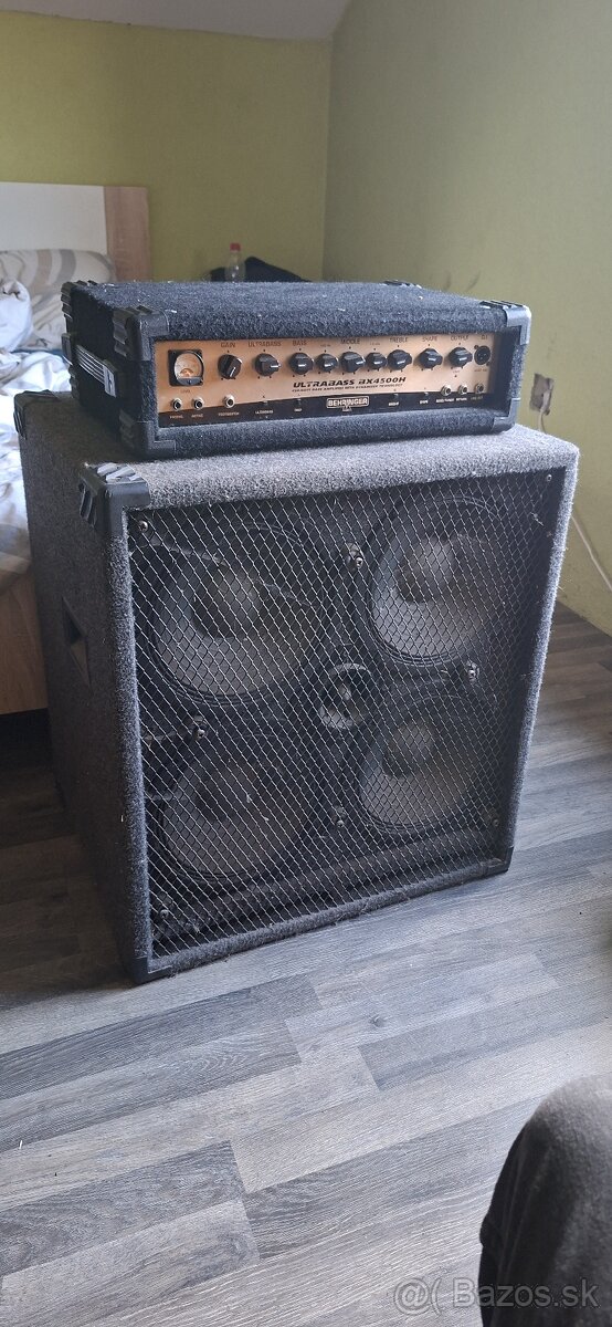 Basgitarový stack BEHRINGER 450W sila za zlomok ceny