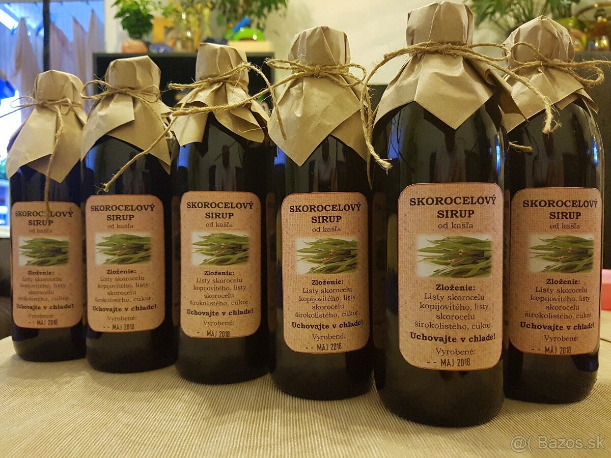 SKOROCELOVÝ sirup od kašľa 2025.