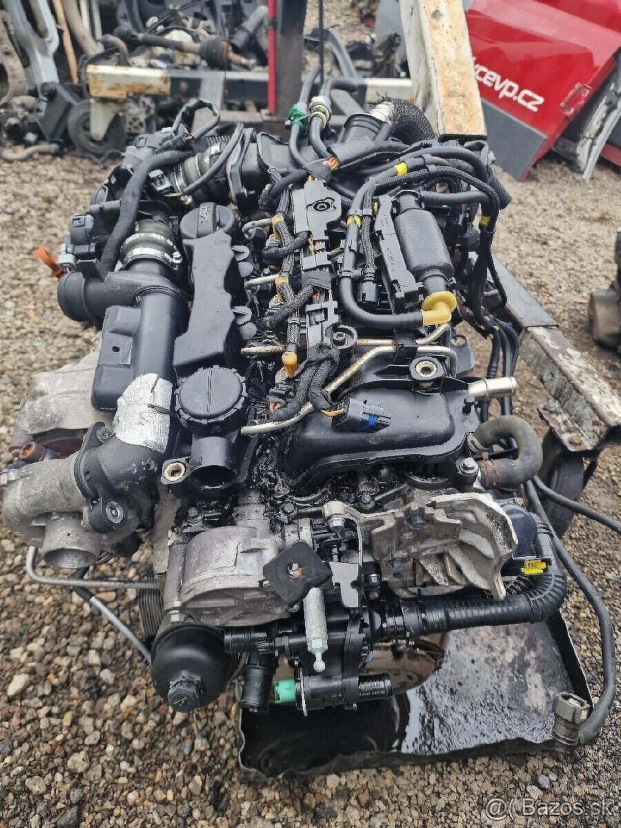 MOTOR 1.6 HDI 80 KW ROZPREDAM NA NAHRADNE DIELI