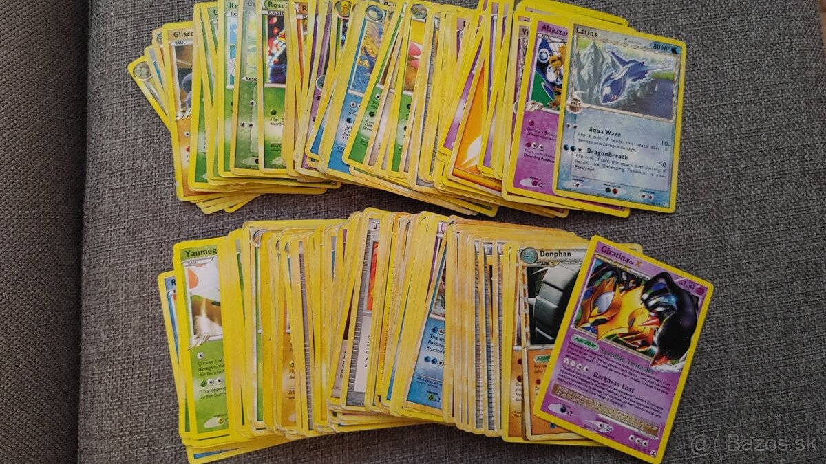 Predám staré pokemon karty