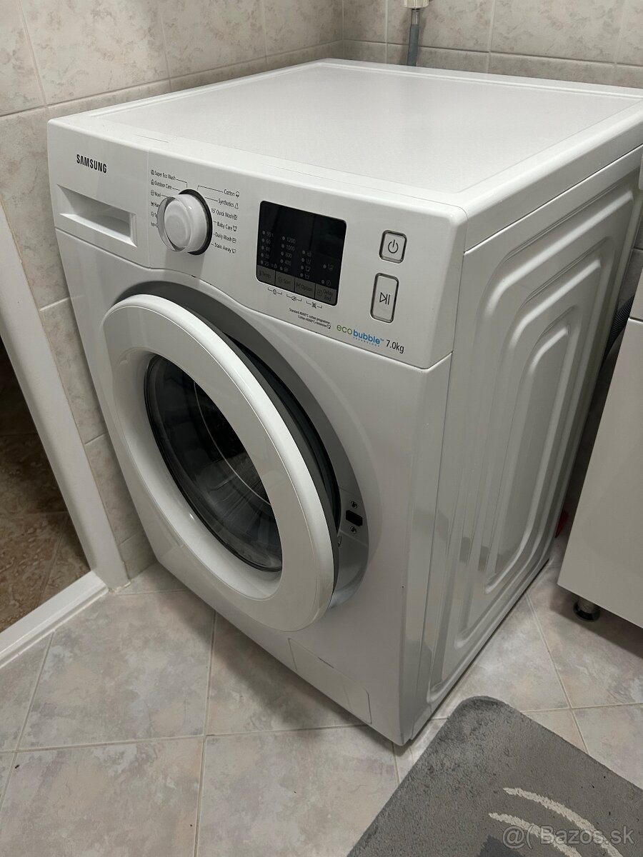 Práčka Samsung EcoBubble 7kg WF 70F5E0W2W/LE na predaj