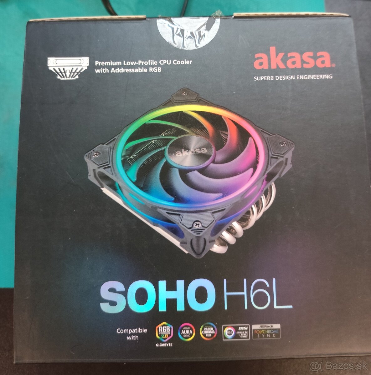 Chladič - Akasa SOHO H6L aRGB