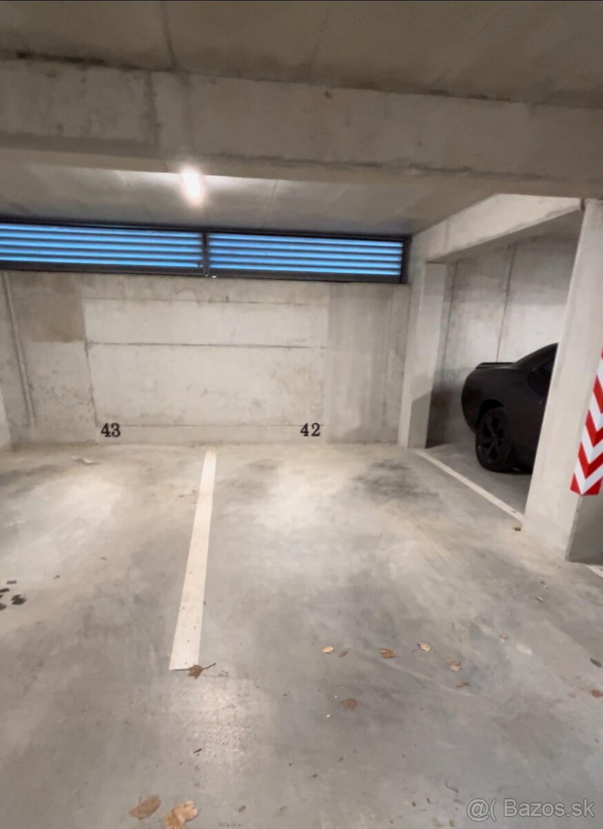Prenájom parkovacieho státie v podzemnej garáži