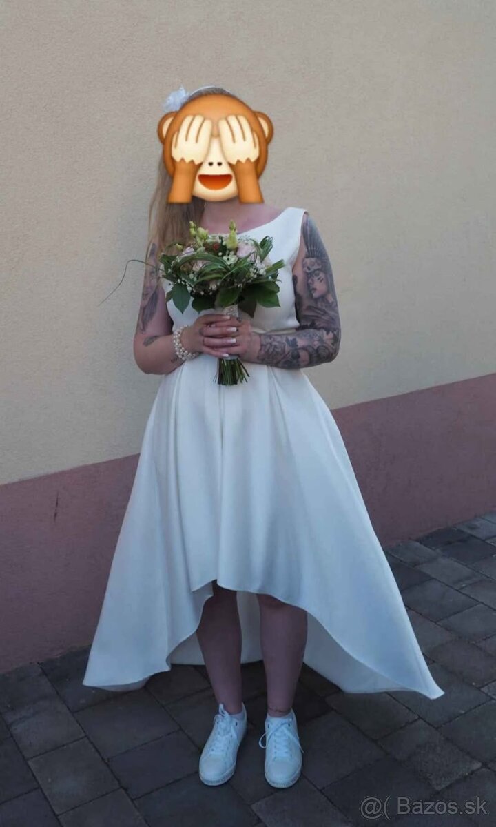 Predám svadobné šaty (vhodné aj na stužkovú slávnosť)