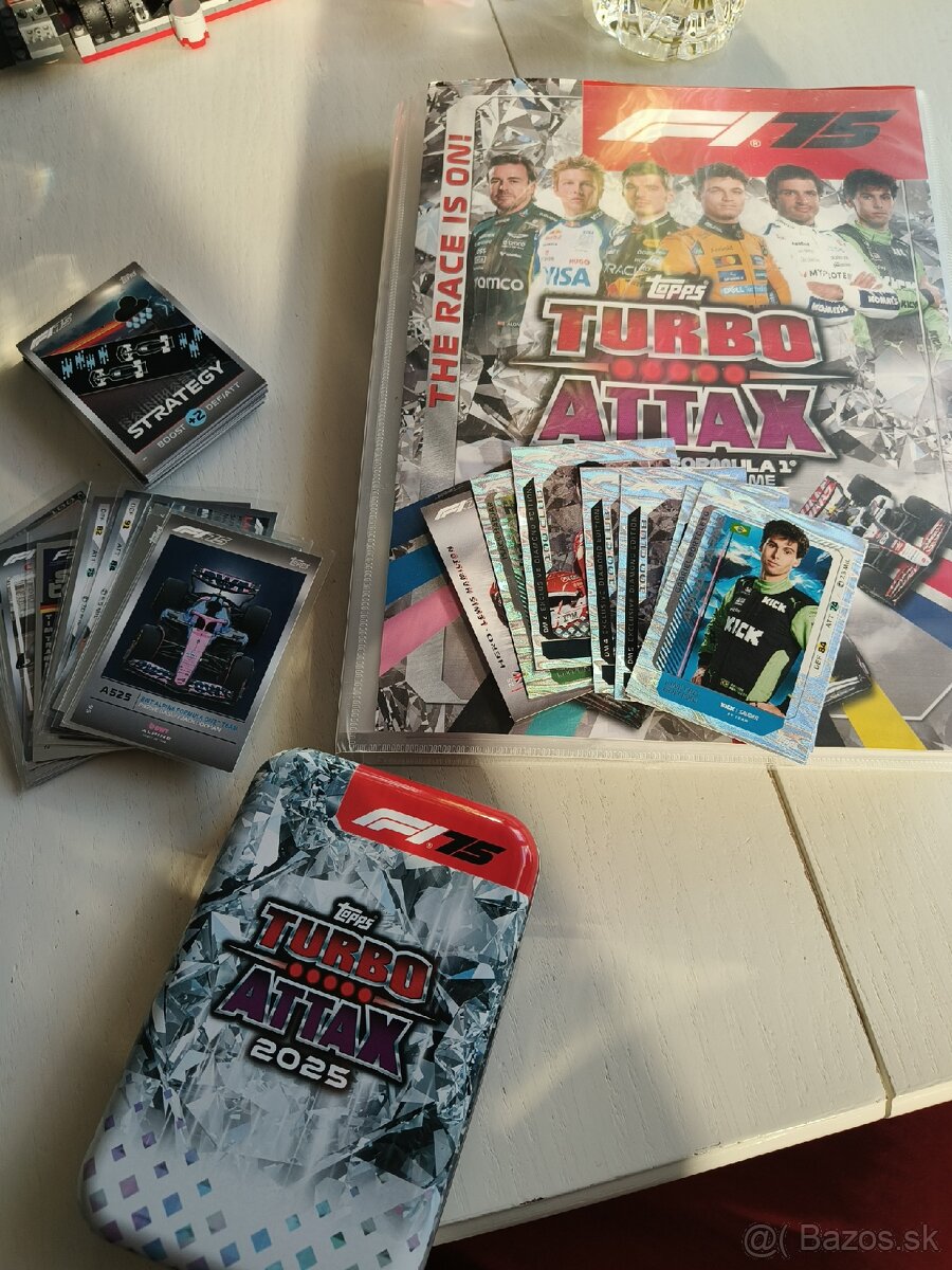 F1 Turbo Attax 2025 karticky