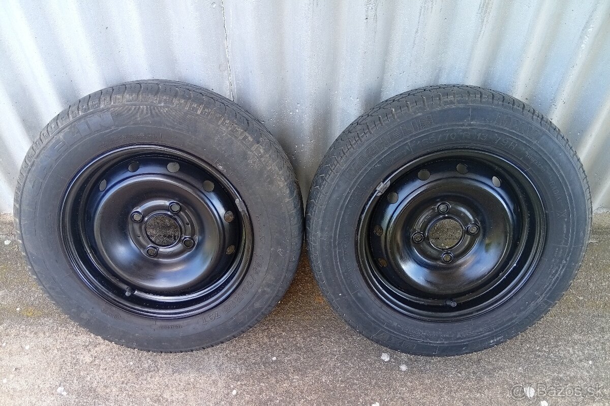 Predám plechové disky 13" (2 ks)