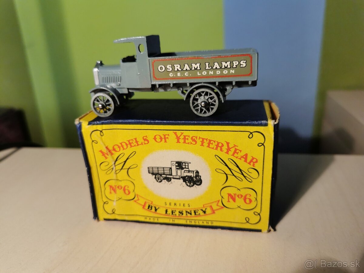 RARITKA Matchbox yesteryear Osram Lorry