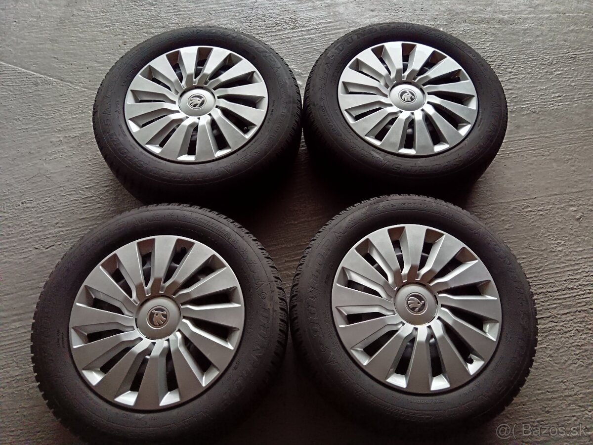 16"Zimné kolesá Volkswagen Passat B8 Škoda Superb III