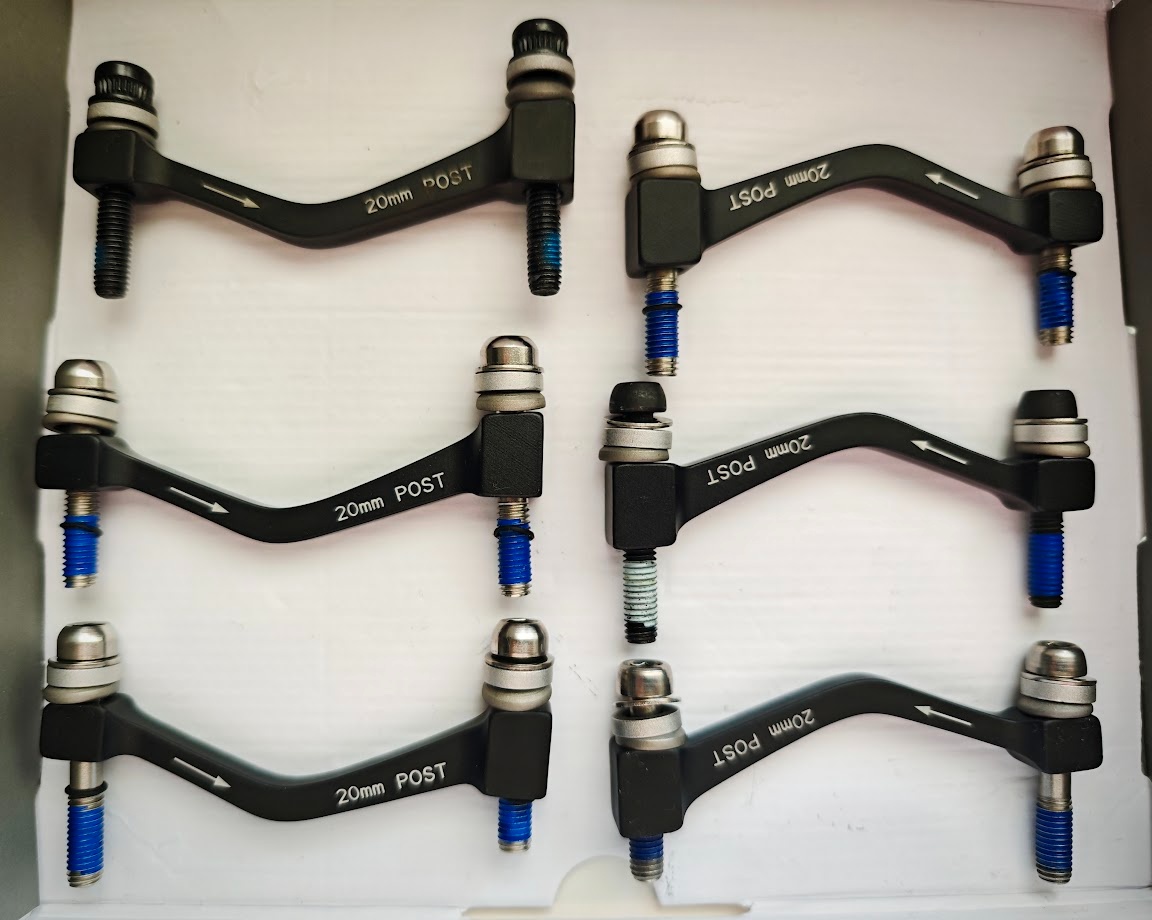 SRAM brzdový adaptér POST - 20 P adapter, 6ks