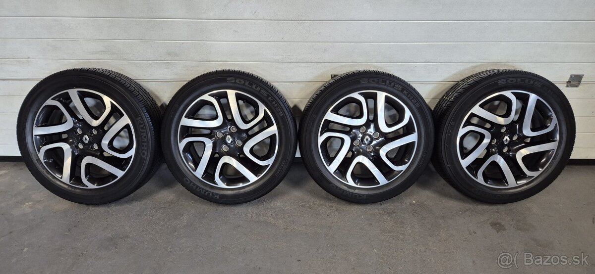 Hliníkové Disky 4x100 R17 ET40 Renault Bi-color