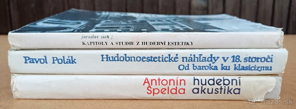 HUDOBNÁ TEÓRIA, ESTETIKA A AKUSTIKA - 15€ ZA VŠETKY SPOLU