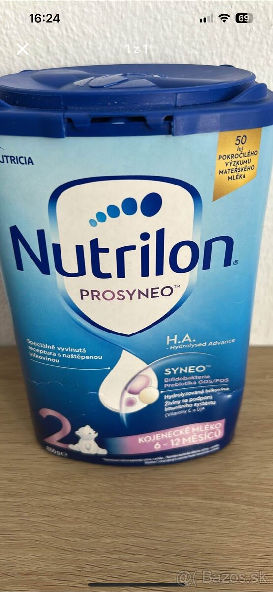 Predám Nutrilon 2