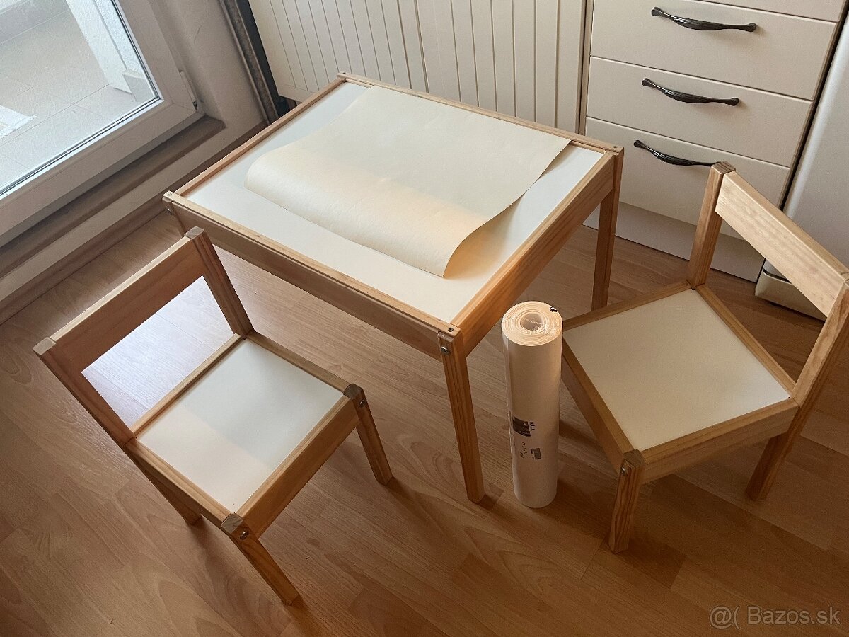 Ikea Latt stolik a stolicky