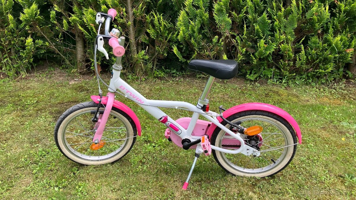 Dievčenský bicykel BTWIN docto girl 500 - 16"