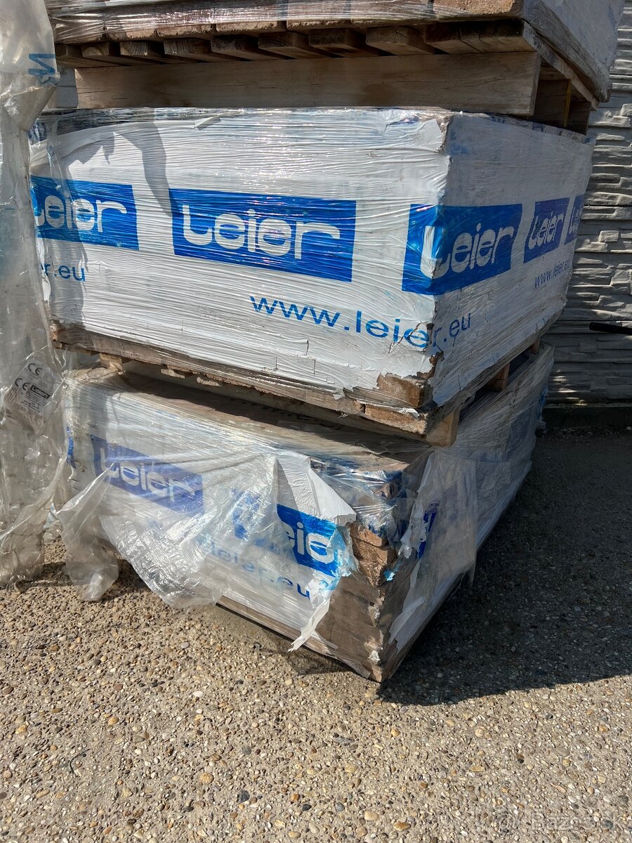 Predám zámkovú dlažbu LEIER PATIO, hnedá