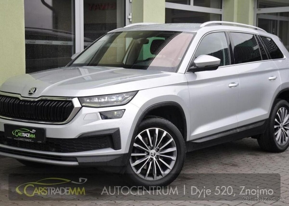 Škoda Kodiaq 2.0TDi STYLE 4X4 DSG 1M ČR 110 kw