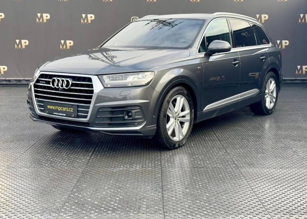 Audi Q7 S-line 3.0 TDi Matrix Bose ACC automat 200 kw 2016