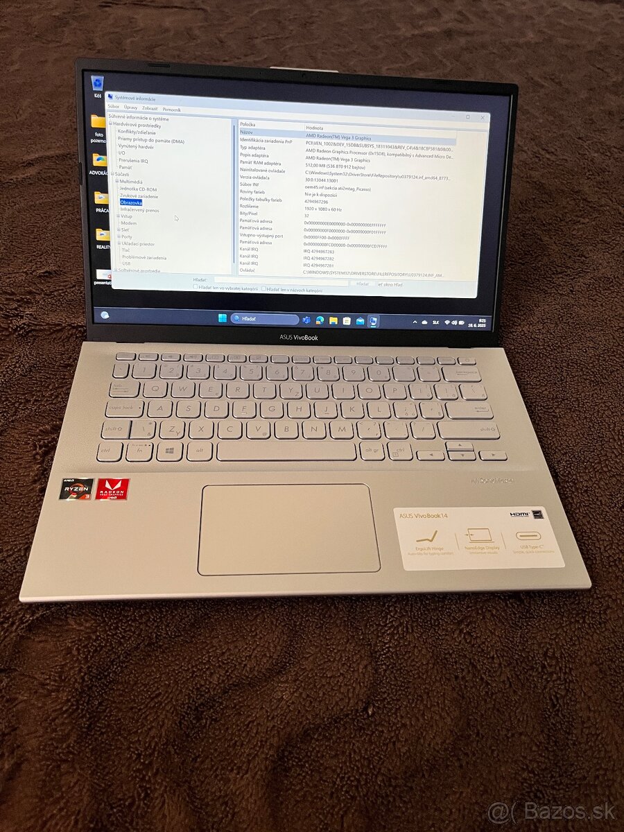 Predám notebook ASUS Vivo Book 14