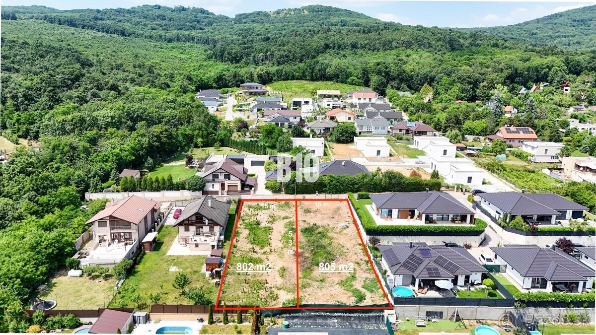 Stavebný pozemok so stavebným povolením Štitáre - 805 m2