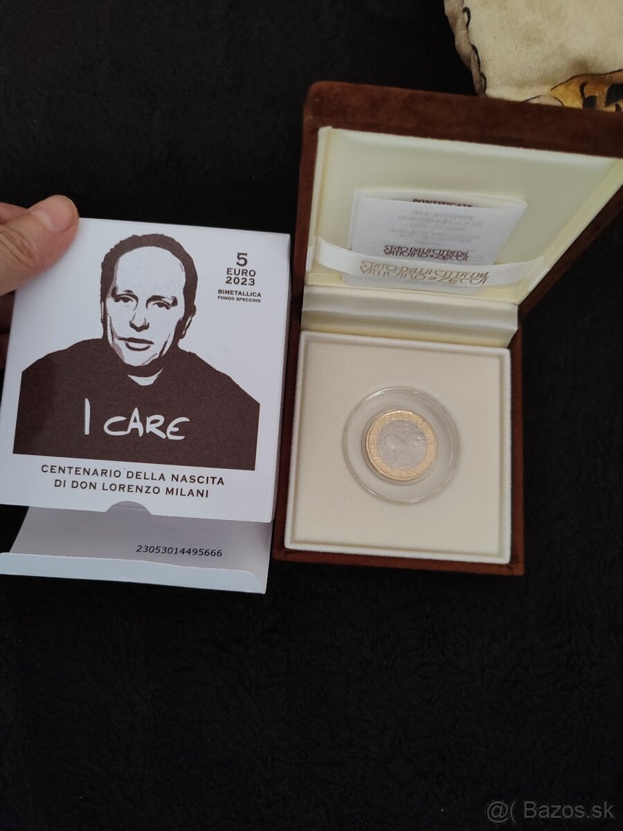 5€ Vatikán 2023 Proof