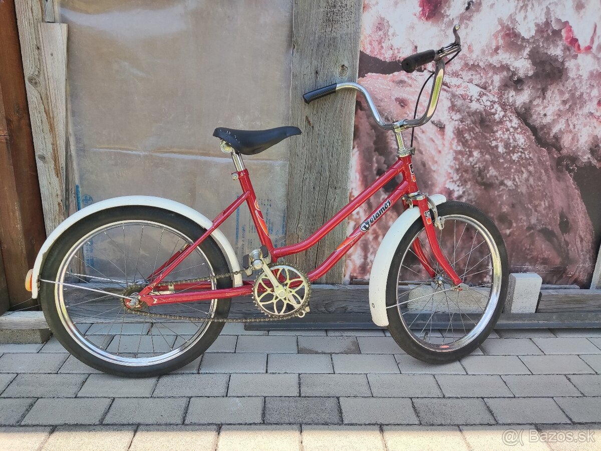 Ponúkam na predaj starší skladací bicykel Velamos 20. Bicyke