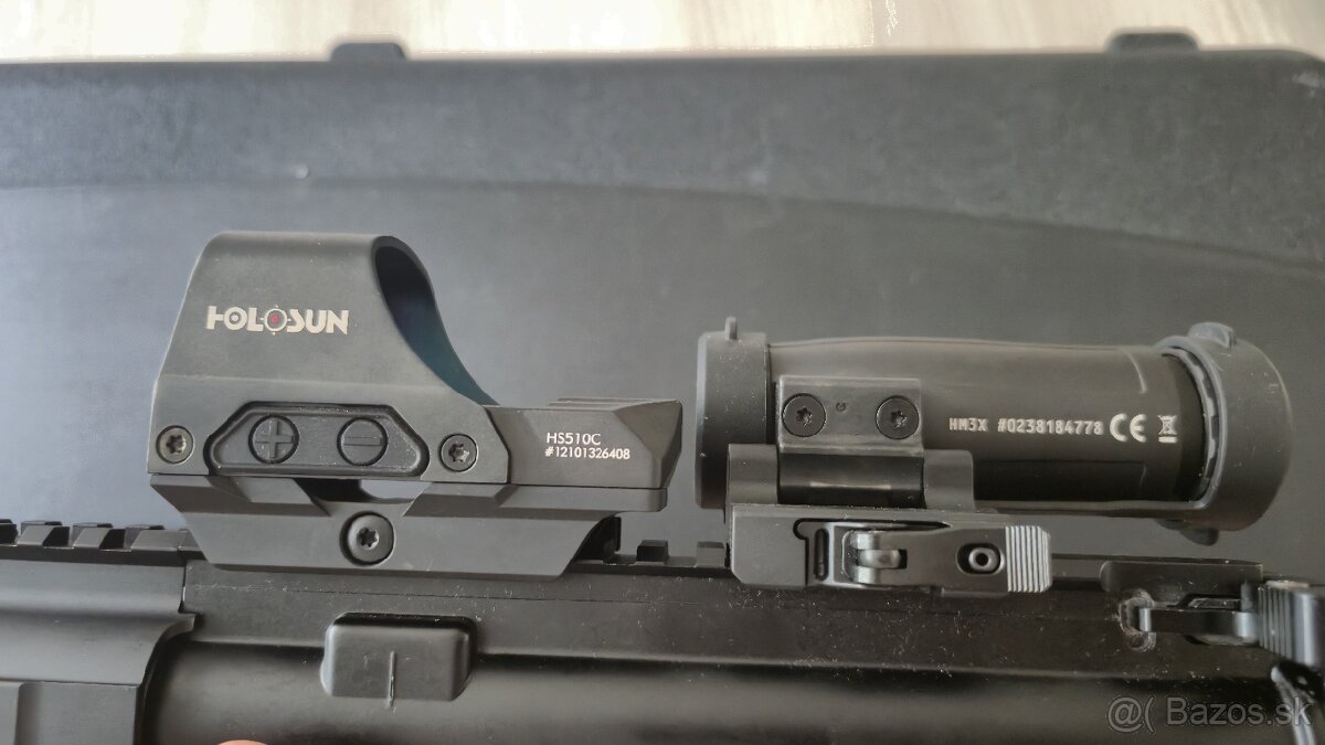 Kolimátor HOLOSUN HS510C + Magnifier HM3X set