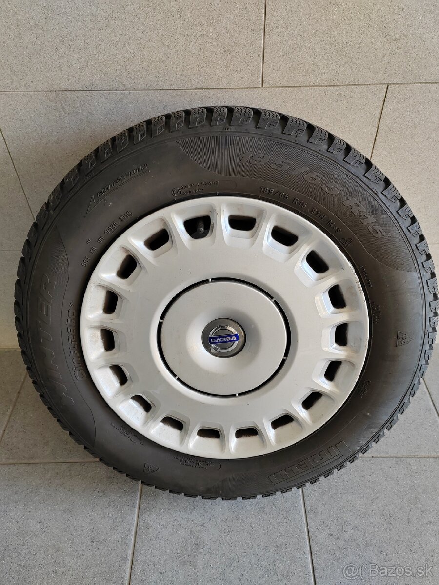 PIRELLI zimná sada, rozteč 5x108, 195/65 R15