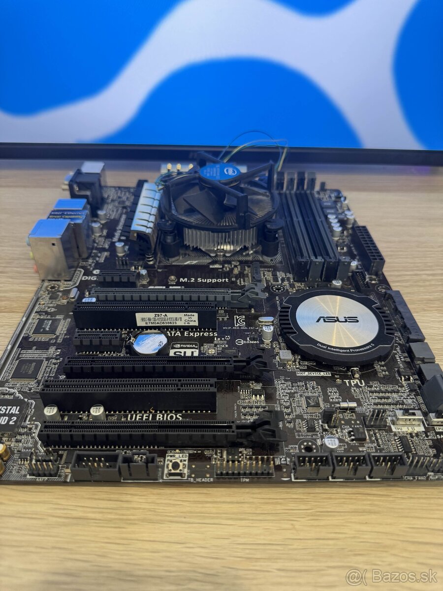 Asus Z97-A doska plus procesor i5-4690K