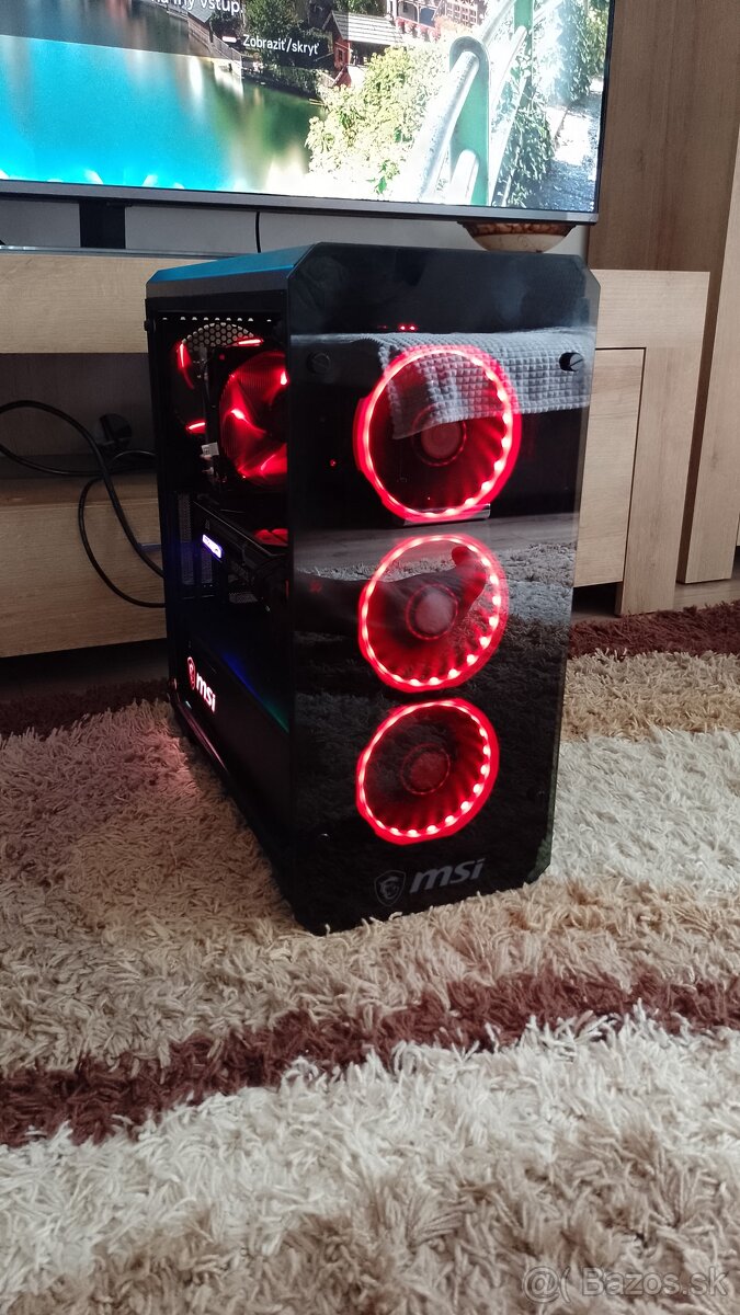 Predám výkonný herný PC i7-9700K/RTX 2070/32GB DDR4/NVMe 1TB