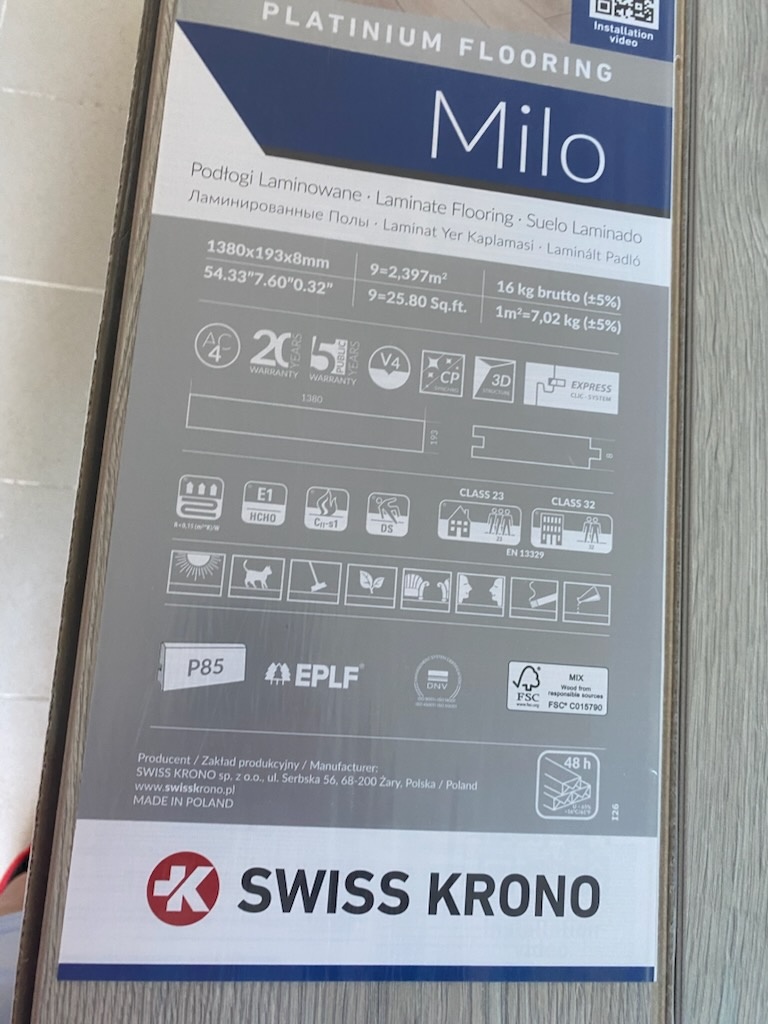 Plavajuca podlaha swiss krono milo 8mm