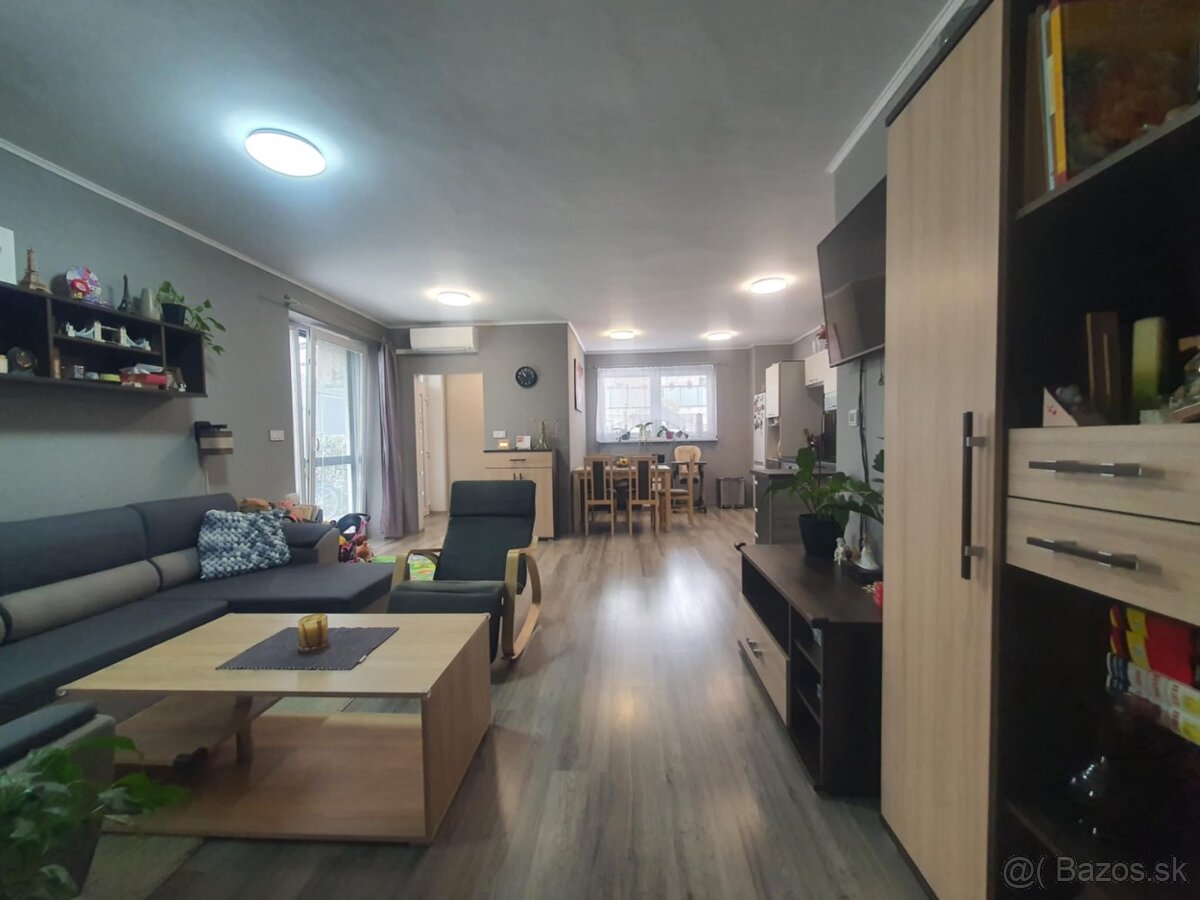 3-izbový byt so záhradou, garážou a komunitným bývaním