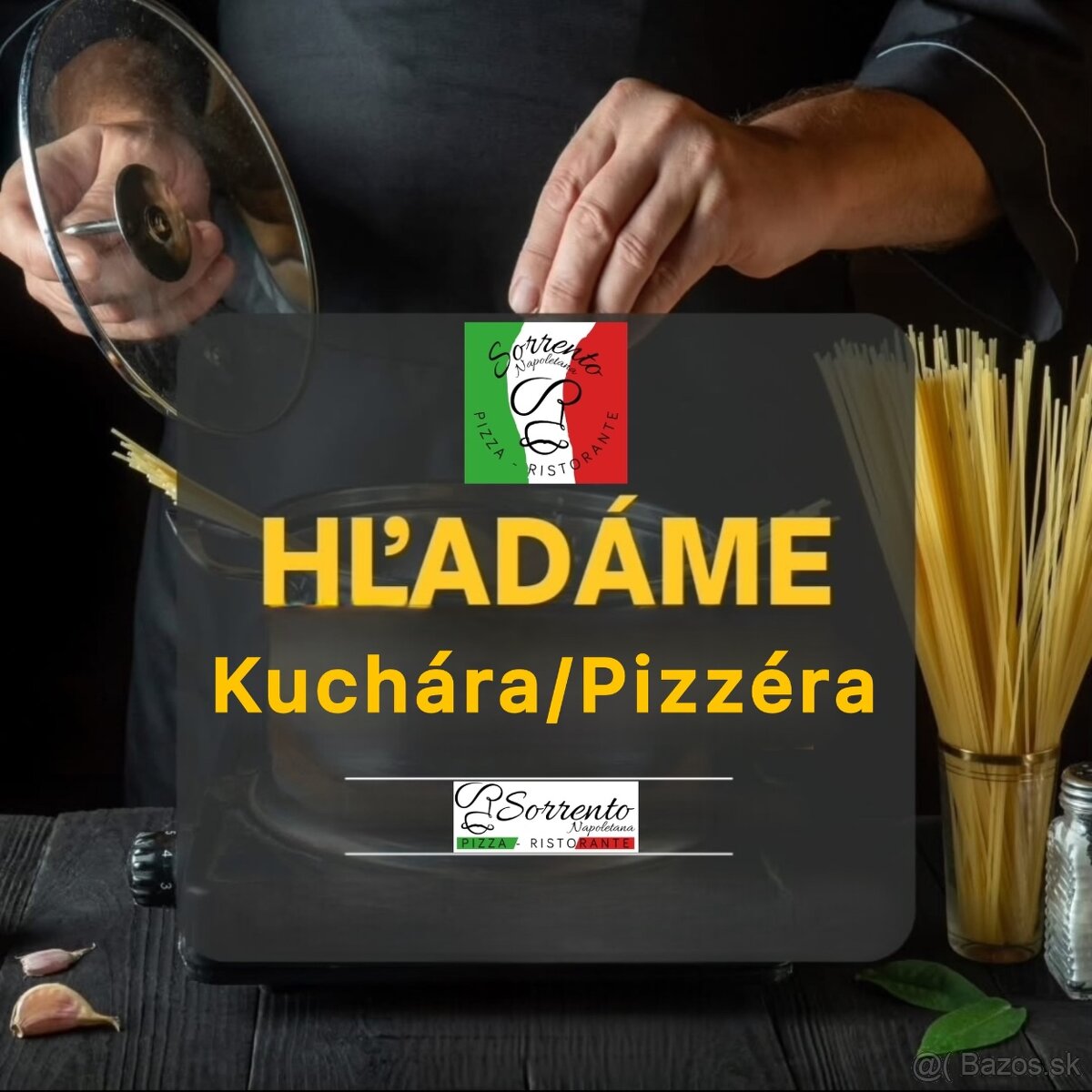 Kuchár,Čašníčka,Rozvozár.