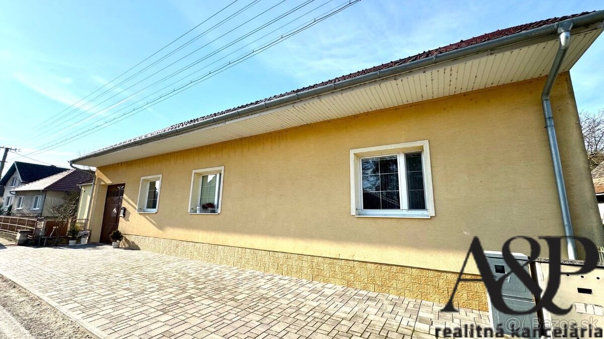 7 IZBOVÝ RODINNÝ DOM, POZEMOK 2717M2, PRIETRŽ, okr. SENICA