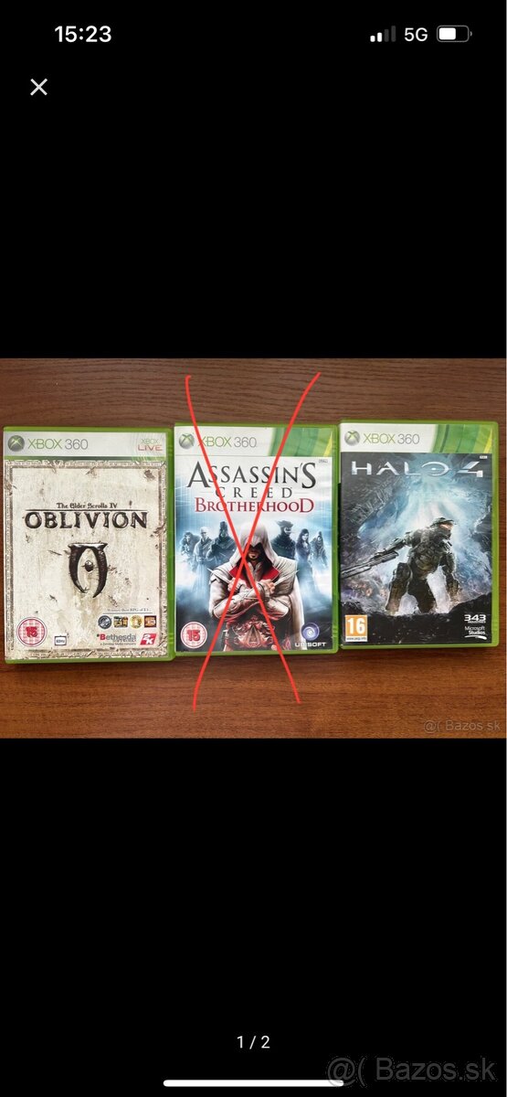 HRY NA XBOX 360