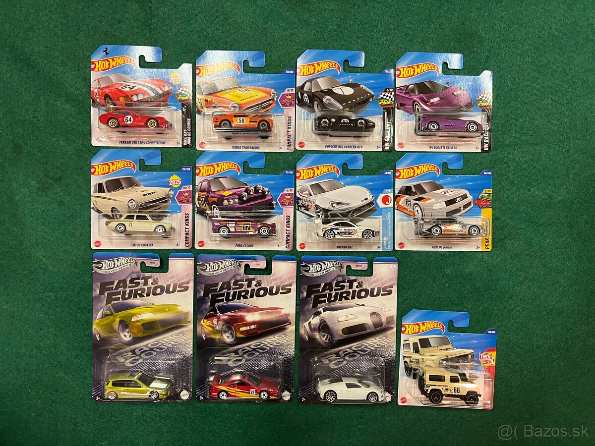 Hot Wheels - F&F , Ferrari , JDM , EU , Offroad