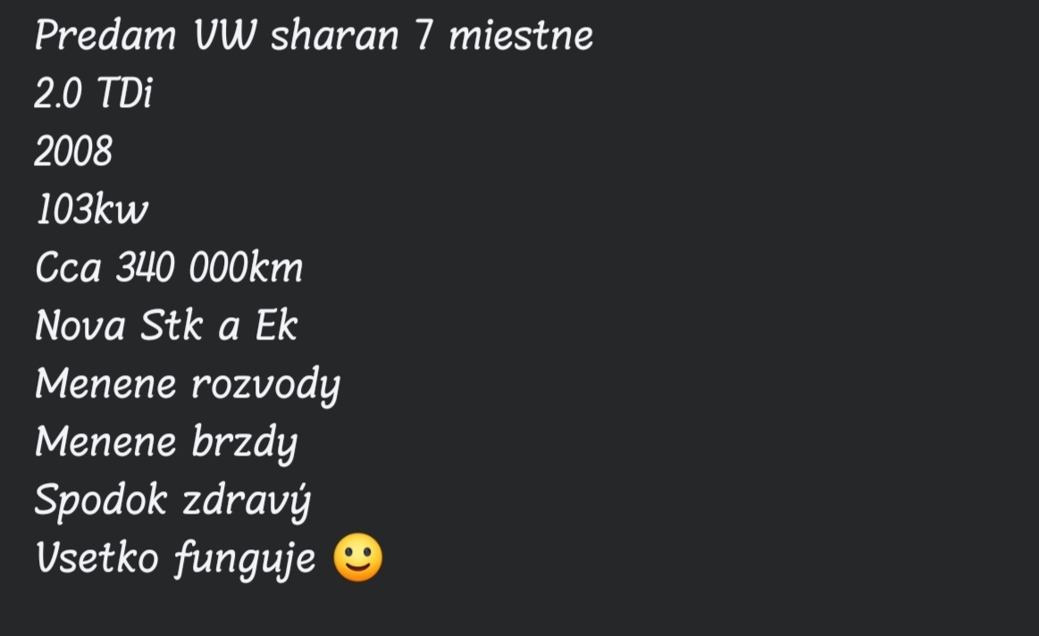 Predam Volkswagen Sharan
