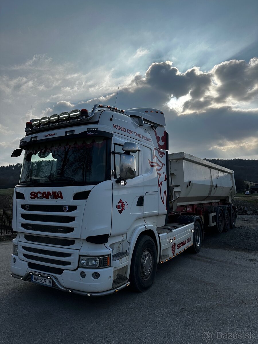 SCANIA R490 + BODEX SKLAPAČ