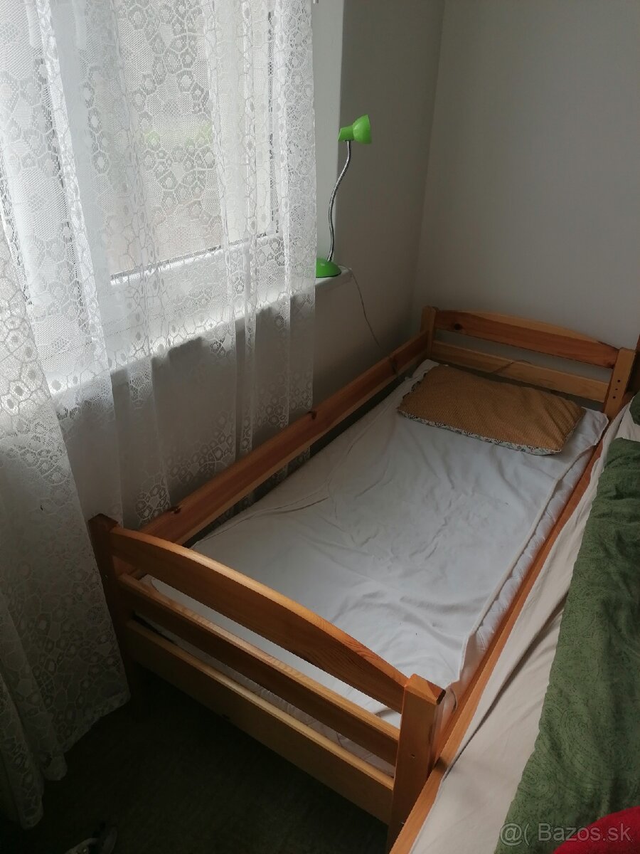 Detská posteľ nová s madracom a rostom