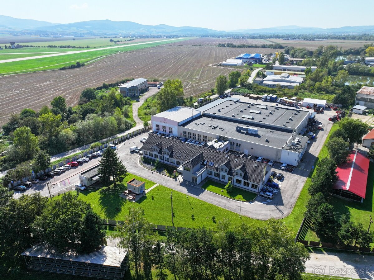 Skladové priestory a vyrobna hala na prenajom
