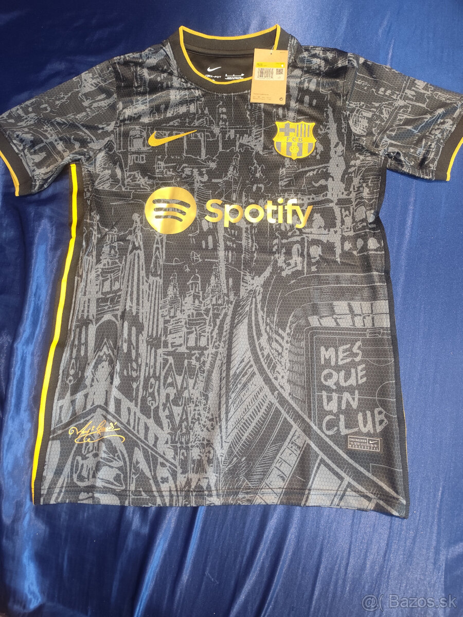 Dres Fc Barcelona Architektúra mesta Gaudí Nový s visačkami