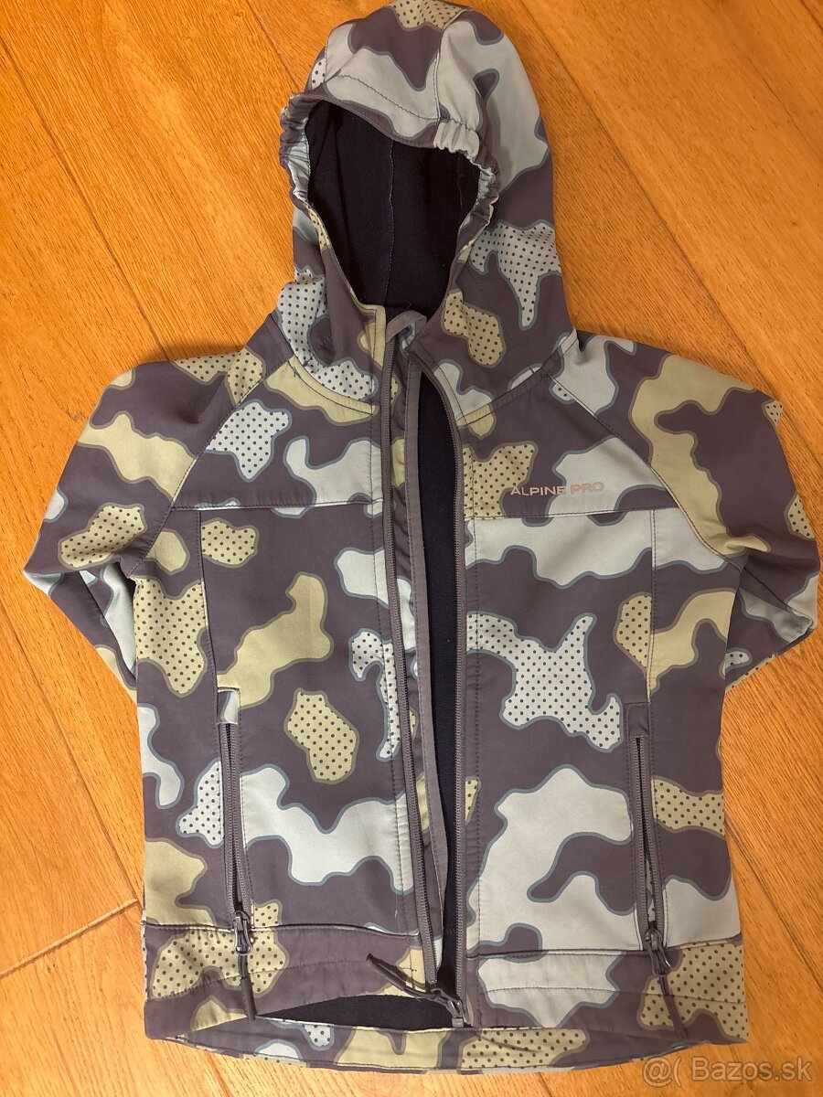 Alpine pro softshell bunda 116/122