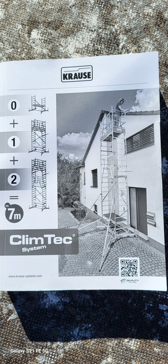 Mobilné hliníkové lešenie