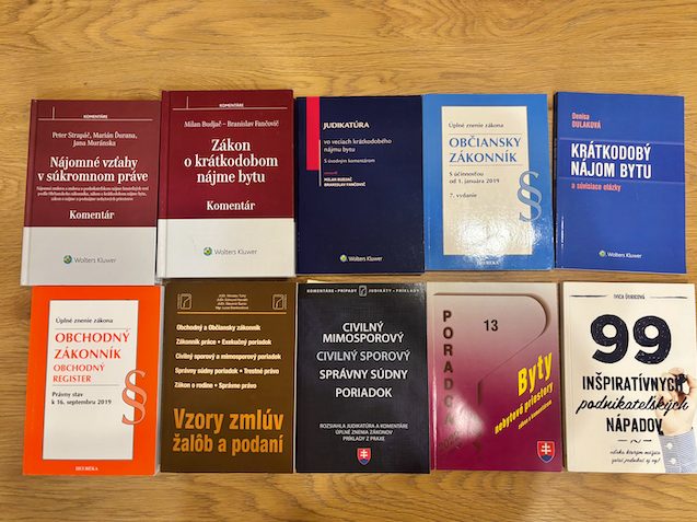Právnická literatúra - množstvo titulov NOVÉ