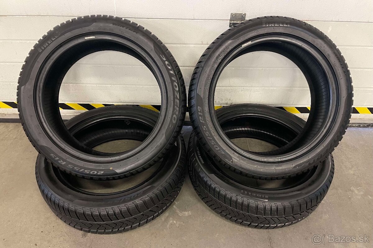 4x Pirelli 205 55 R19 Zimné